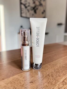 ✨ Lorde + Belle × RealHer Skincare Bundle – Hydrating Cleanser + Repair Serum ✨